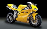 Ducati 996 žlutá